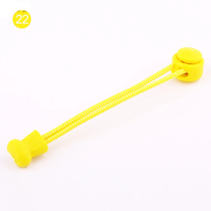 No-Tie Elastic Locking Shoelaces | 100cm | Running, Hiking & Sport