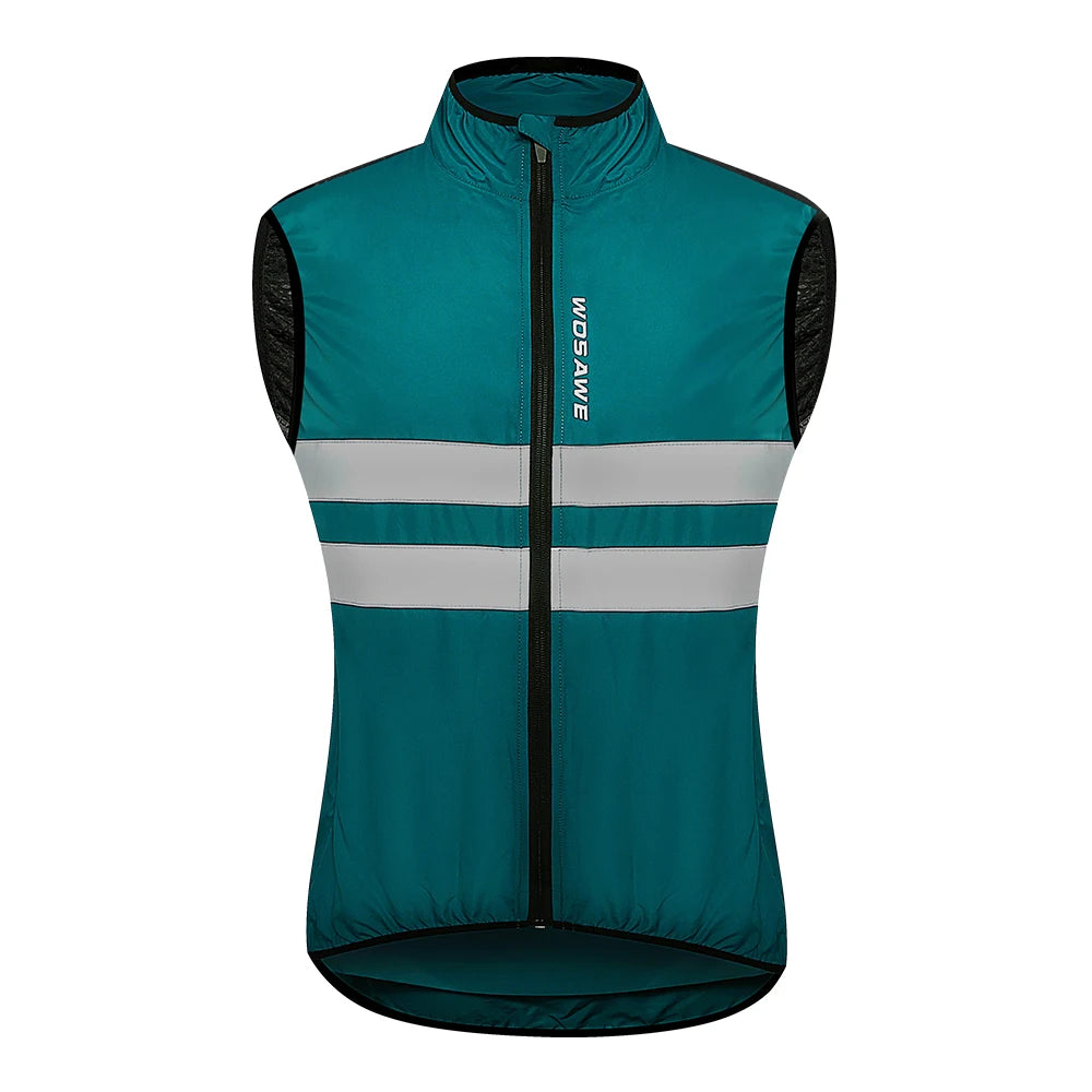 Men's Running Apparel: WOSAWE Ultralight Reflective Windproof Water Resistant Windbreaker / Rungear