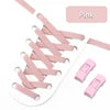 Running Accessories: 2024 New Metal Button Press Buckle, No Tie Sneakers / Rungear