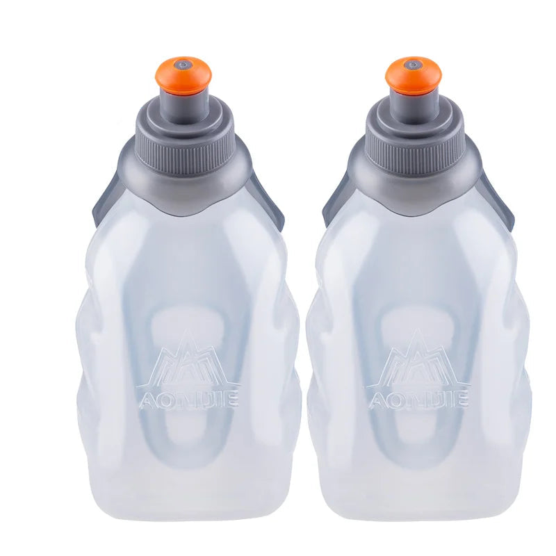 2PCS AONIJIE 250ml Water Bottles – BPA-Free Kettle Flask for Running, Hiking & Marathons
