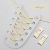 Running Accessories: 2024 New Metal Button Press Buckle, No Tie Sneakers / Rungear