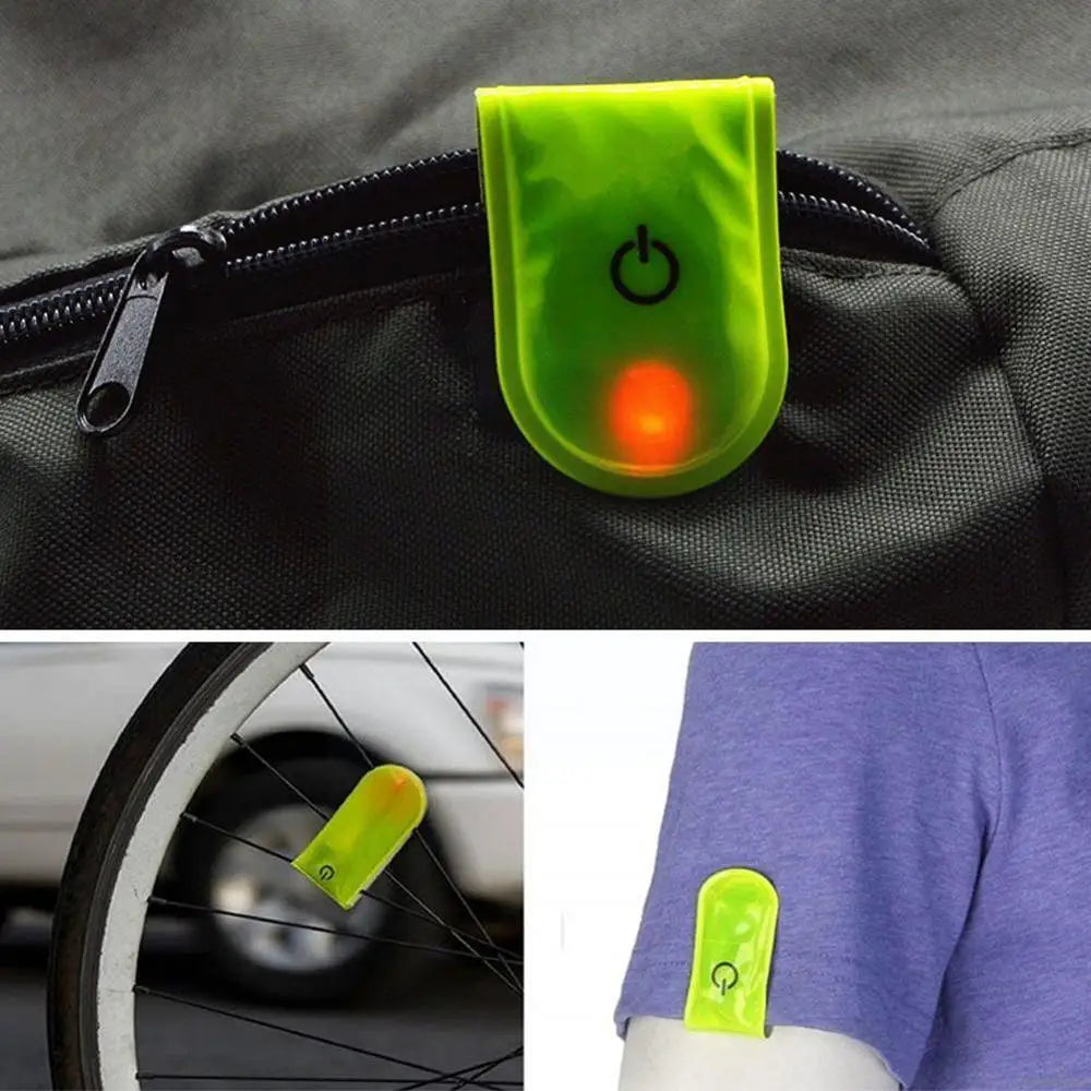 LED Safety Clip Light | Magnetic Strobe for Night Running & Cycling