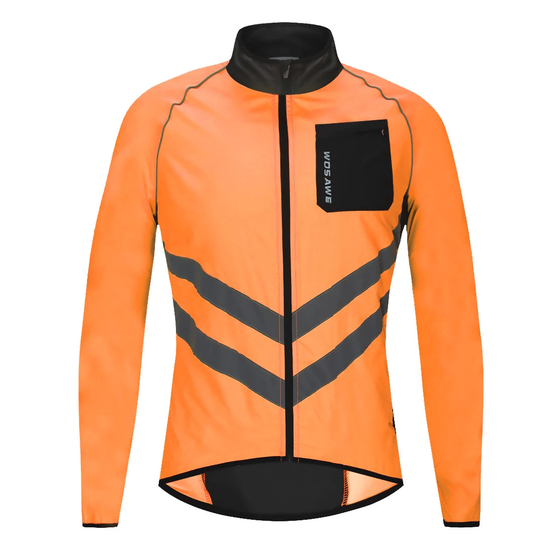 Men's Running Apparel: WOSAWE Ultralight Reflective Windproof Water Resistant Windbreaker / Rungear