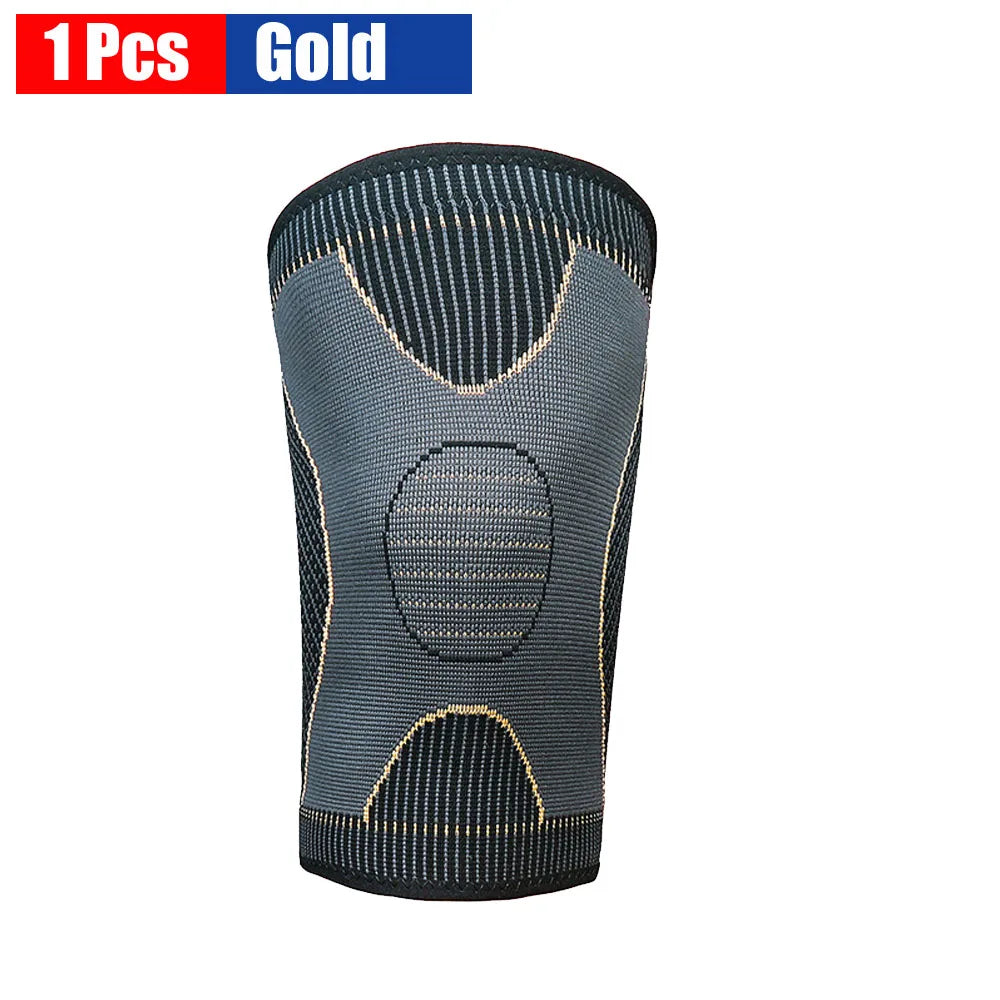 Compression Recovery Gear: Sleeve Knee Brace Support For Running, Workout, Gym, Hiking, Sports / Rungear