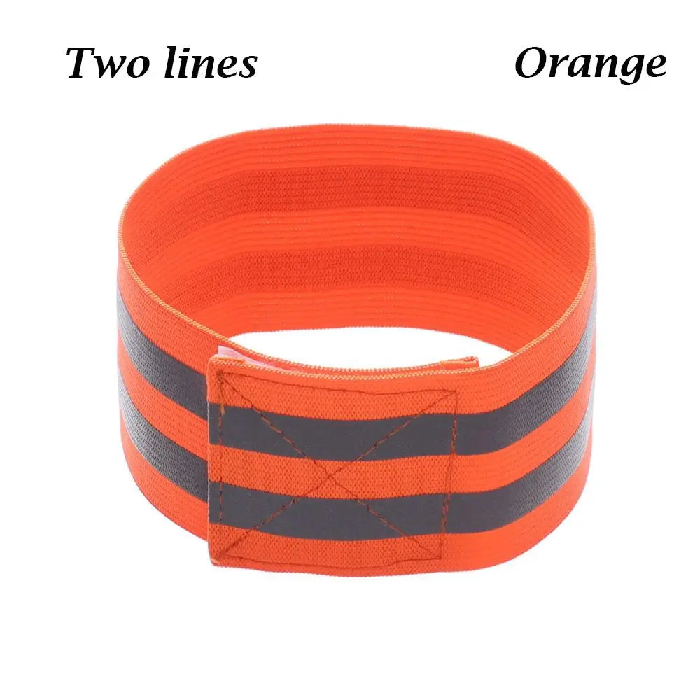 Reflective Safety Armband – Adjustable Elastic Strap for Night Running, Cycling & Jogging