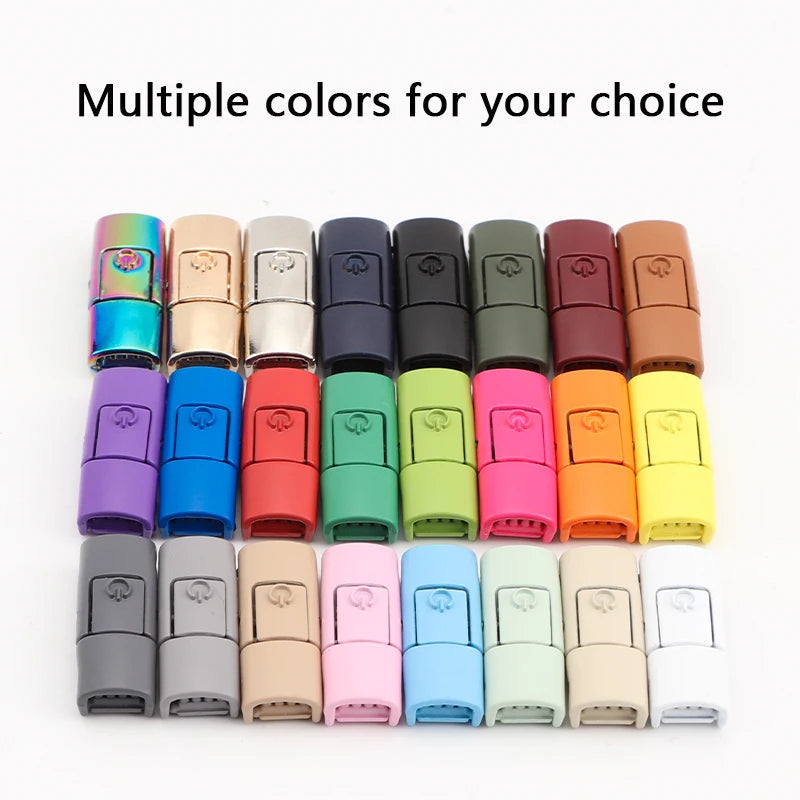 Running Accessories: 2024 New Metal Button Press Buckle, No Tie Sneakers / Rungear