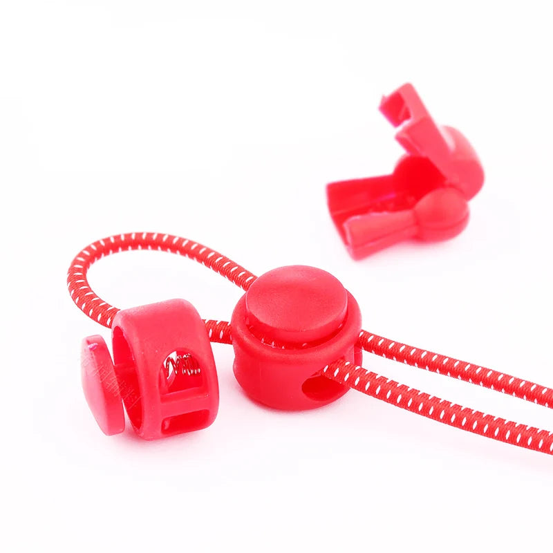 No-Tie Elastic Locking Shoelaces | 100cm | Running, Hiking & Sport