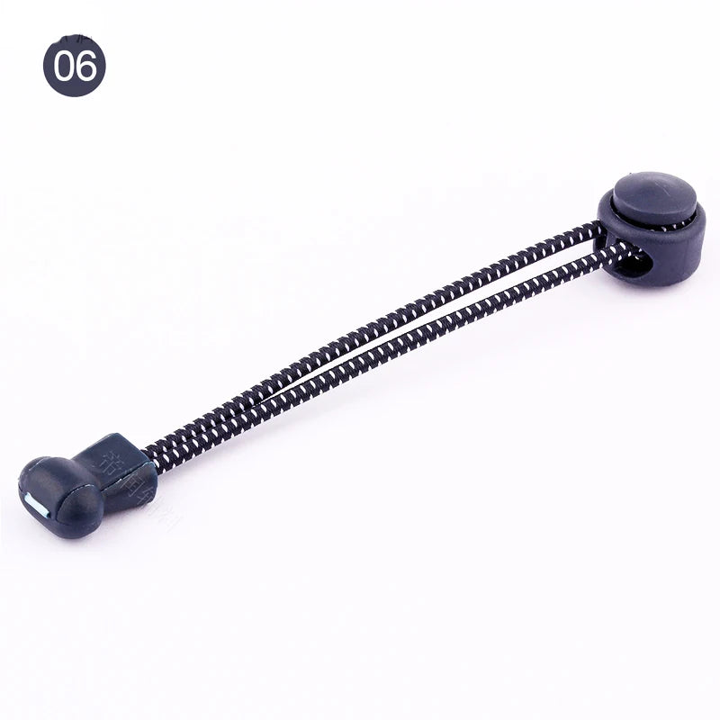 No-Tie Elastic Locking Shoelaces | 100cm | Running, Hiking & Sport