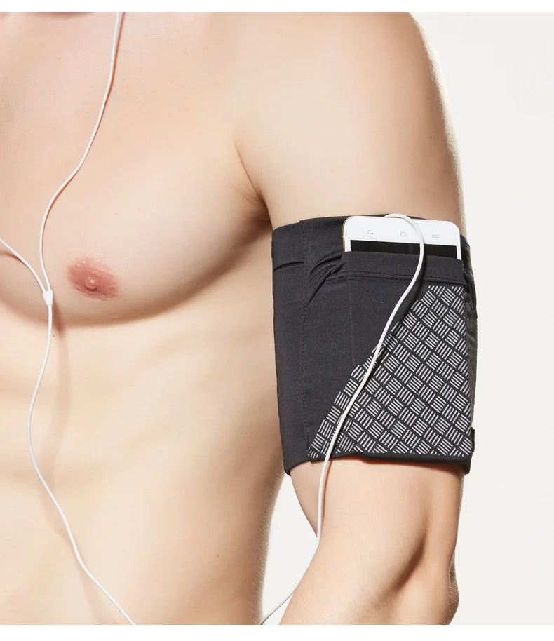 Running Arm Bag | Breathable Phone Holder for Phones up to 6.5" | Unisex Sport Armband