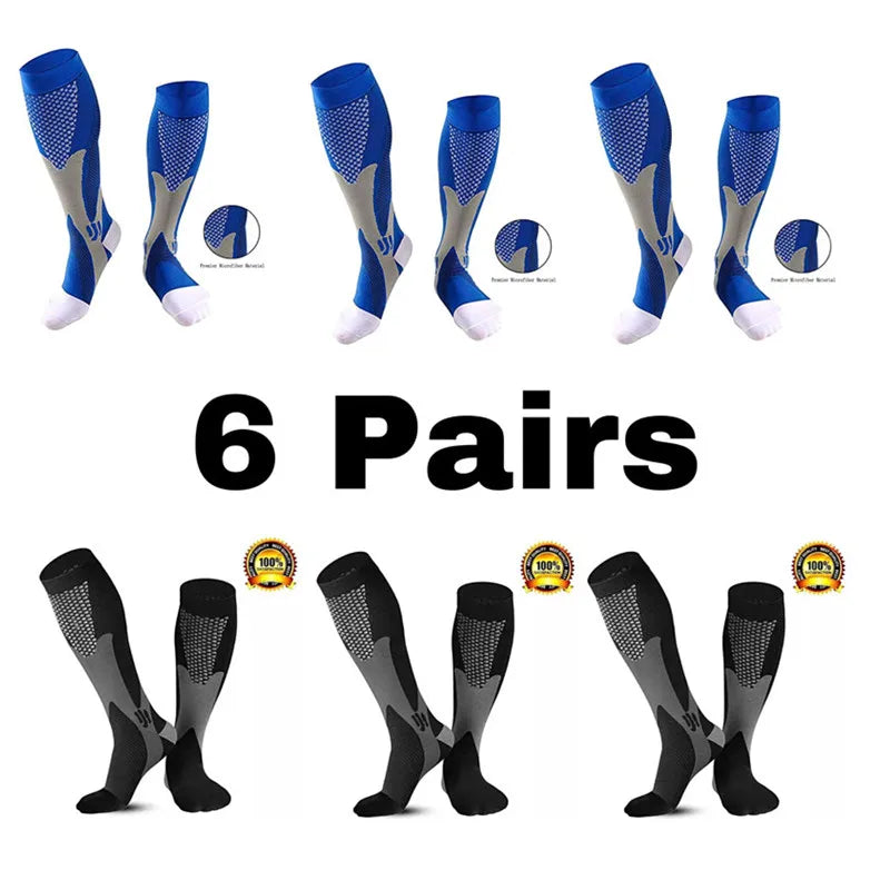 Men’s Compression Socks – Sports & Medical Support for Running, Varicose Veins & Swelling Relief