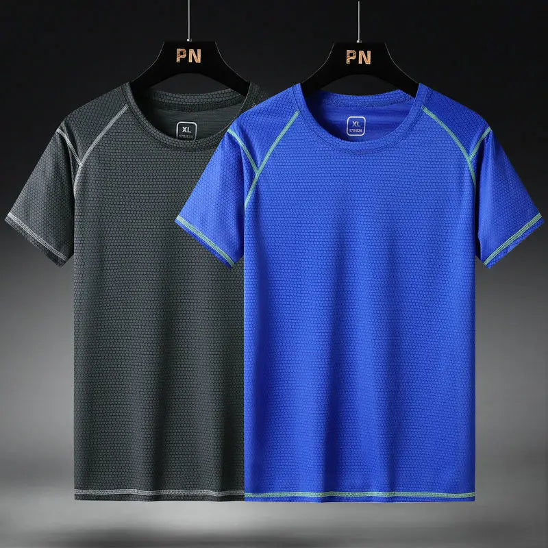 Men's Running Apparel: Mesh Short Sleeve, Moisture-Wicking, Lightweight T-Shirts / Rungear