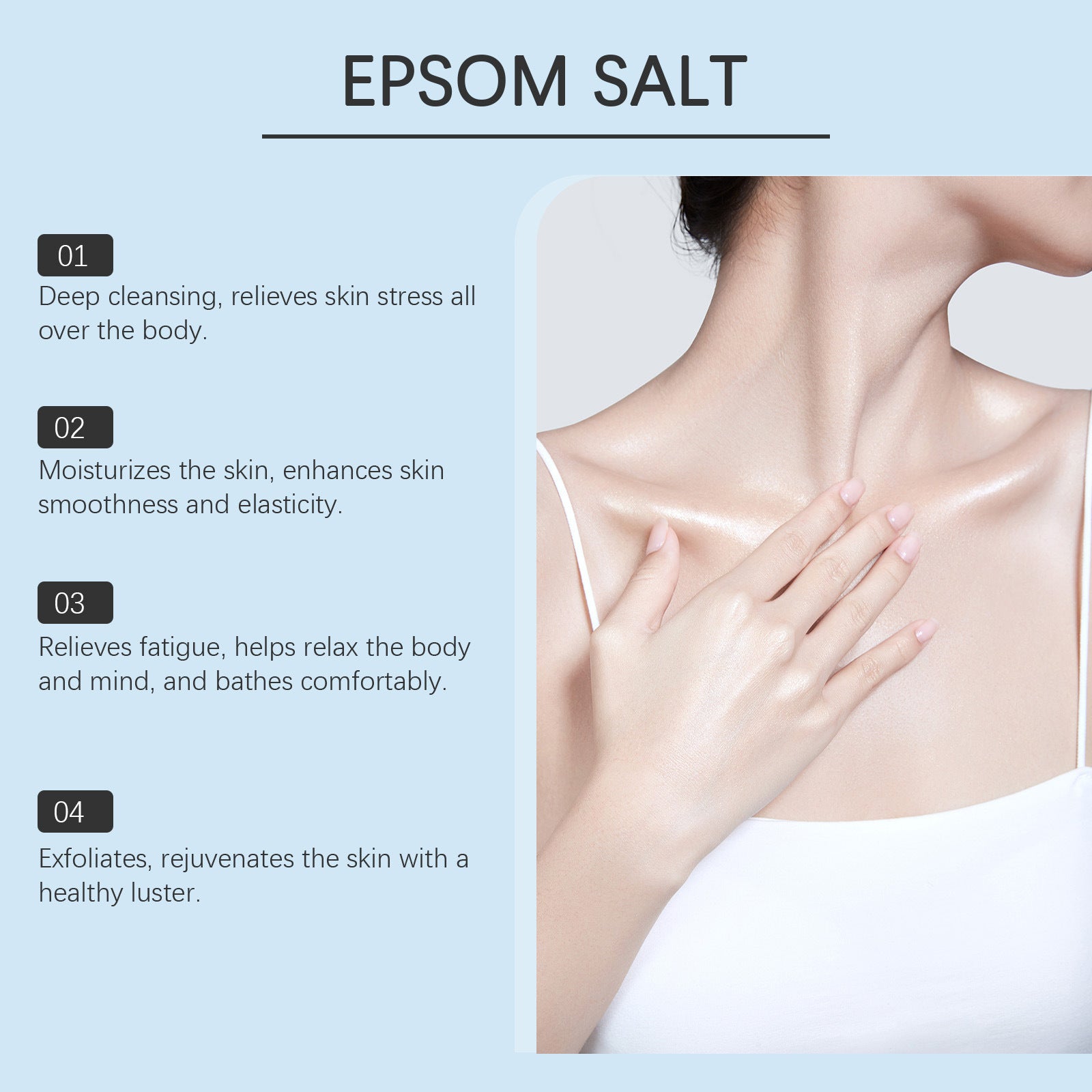 Pure Epsom Salt Recovery Soak | Magnesium Sulfate Bath Salts for Muscle Relief