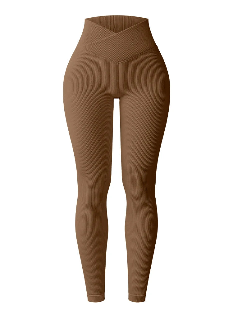Women's Activewear Apparel: V Waist, Buttock Lifting, Fitness Workout Leggings / Rungear