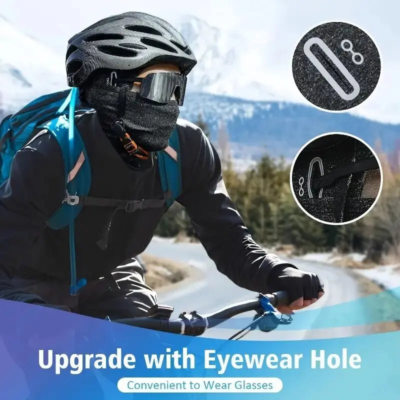 Running and Trail Accessories: Thermal, Warm Full Face Balaclava Mask For Outdoor Sports / Rungear