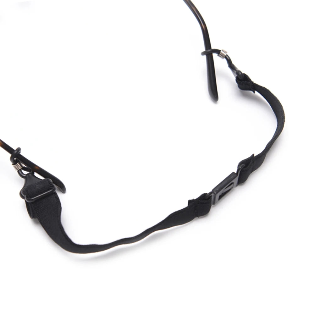 Sports Sunglasses Retainer Strap | Padded Nylon, Quick-Release Buckle, Anti-Slip End Loops, Adjustable | RUNGEAR
