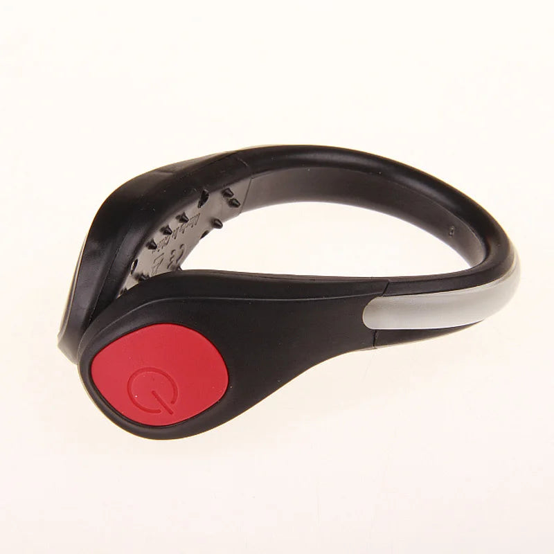 Safety Gear Accessories: LED Luminous Strong Night Safety Shoe Clip Light for Running, Cycling, Hiking / Rungear