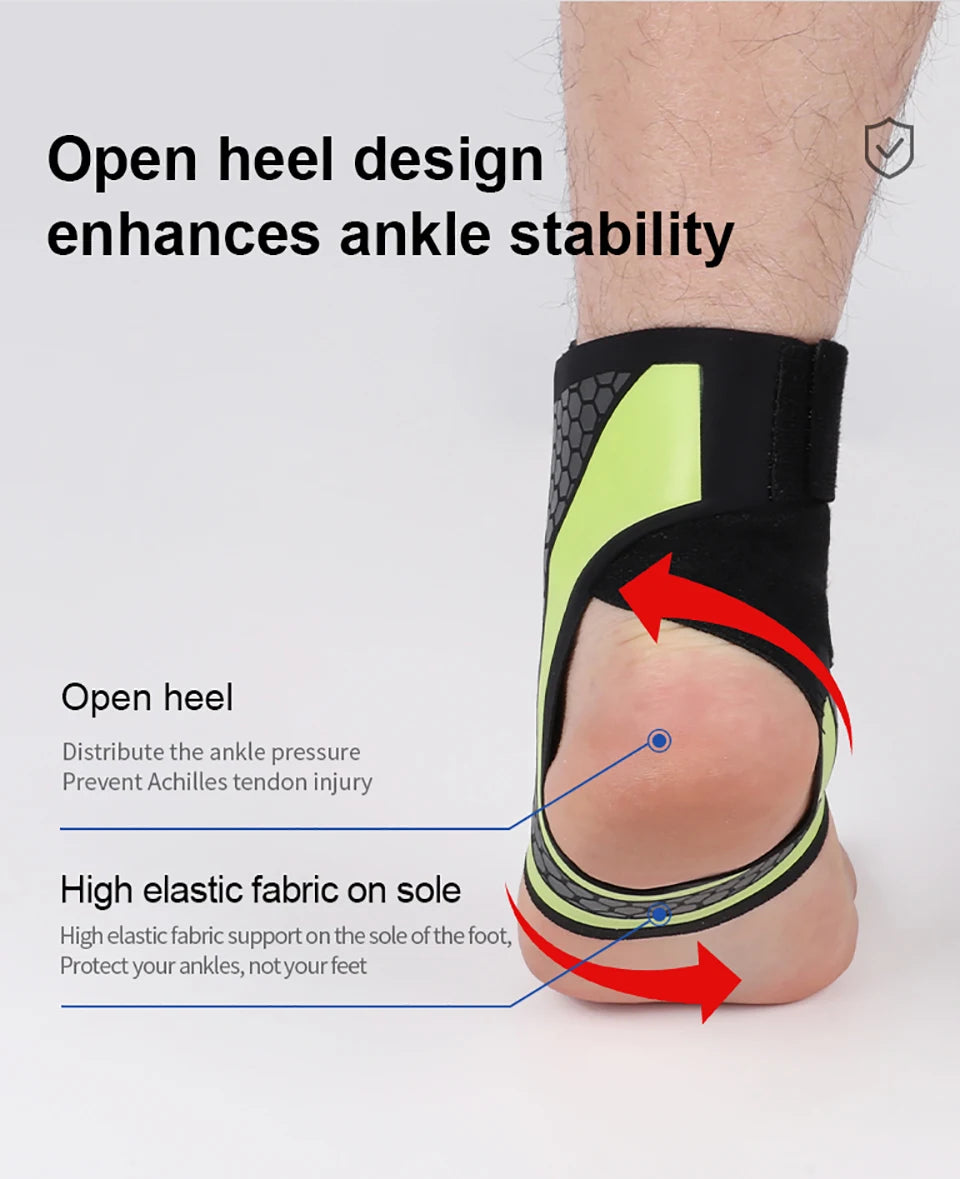 Sports Ankle Support Brace | Anti-Sprain Protection for Running & Basketball | Unisex