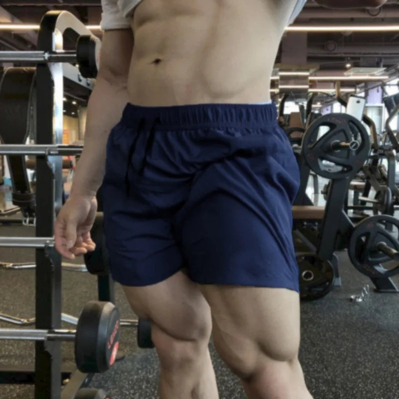 Men's Sports Shorts – Lightweight Polyester Training & Running Shorts