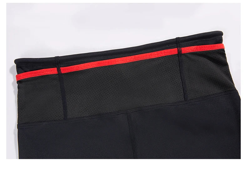 Women's Compression Apparel: Printed High Waisted Workout Pants With Pockets / Rungear