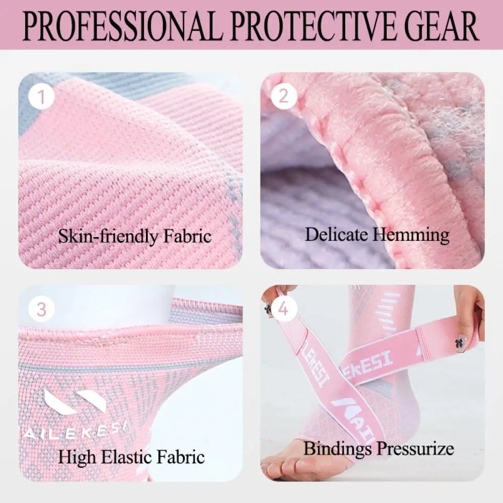 Recovery Gear Accessories: 1PC Breathable, Adjustable, Durable, Elastic Ankle Support Band Protector for Running, All Sports / Rungear