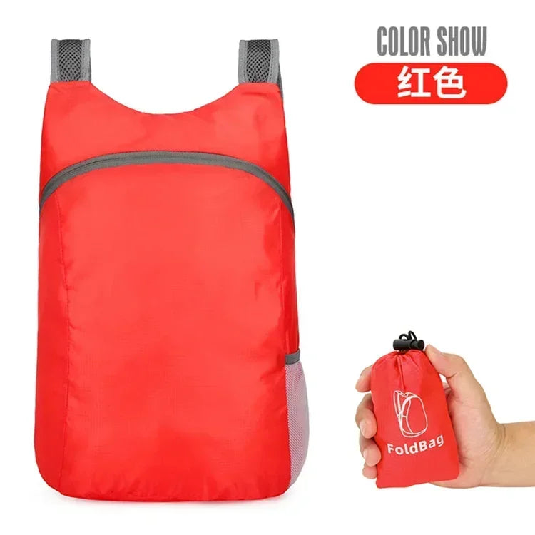Lightweight Trail Accessories: Unisex Packable, Foldable, Outdoor Backpack for Travel, Hiking / Rungear
