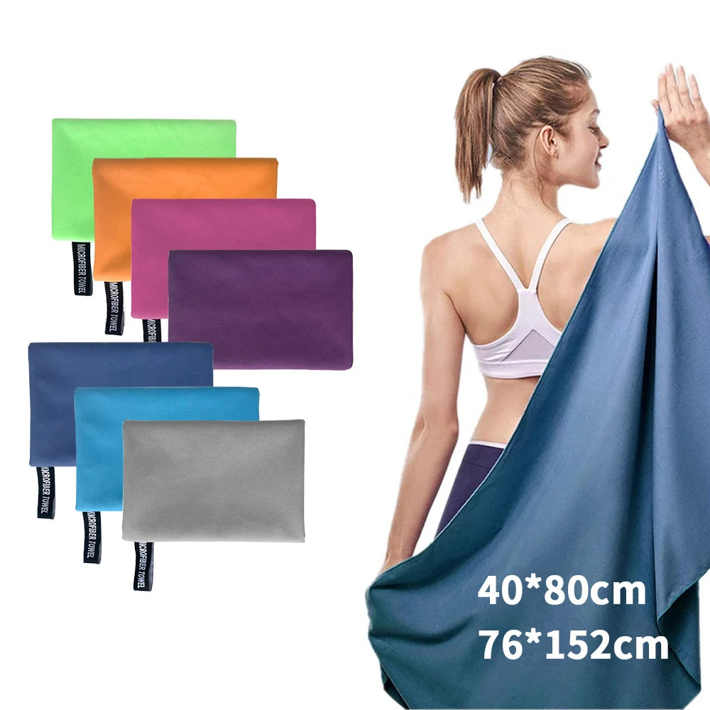 Running Accessories Gear: Ultra-Absorbent, Compact Microfibre Quick-Dry Towel / Rungear