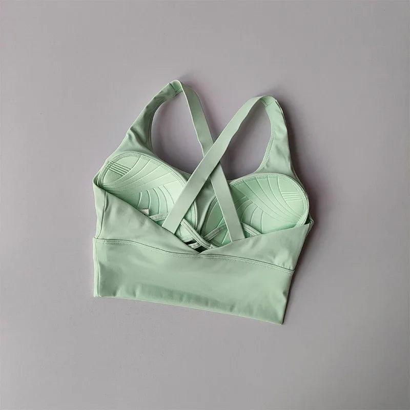 Women's High-Impact Sports Bra – Shock-Proof Running & Fitness Bra