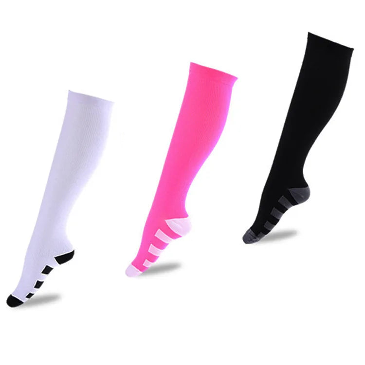 Unisex Non-Slip Knee-High Sports Compression Socks For Fitness