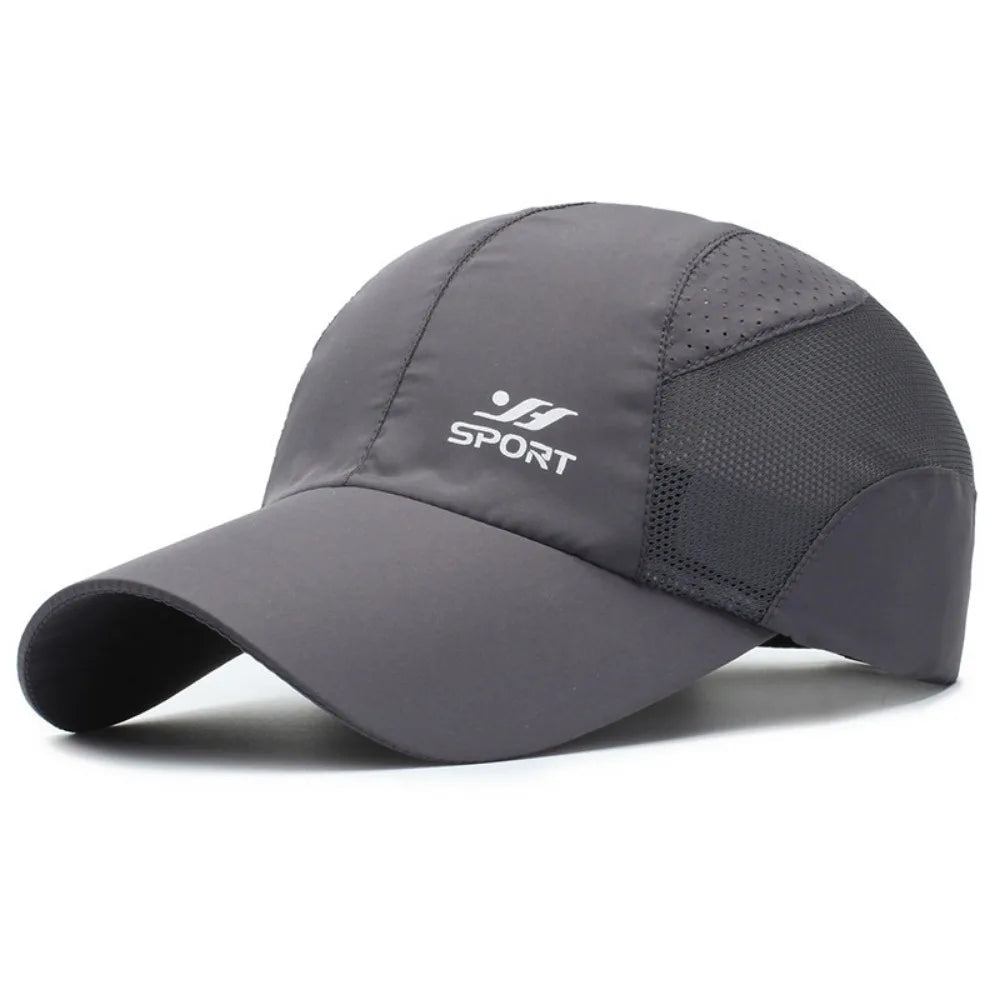 Quick-Dry Sports Cap | Breathable Mesh Running Hat for Men & Women