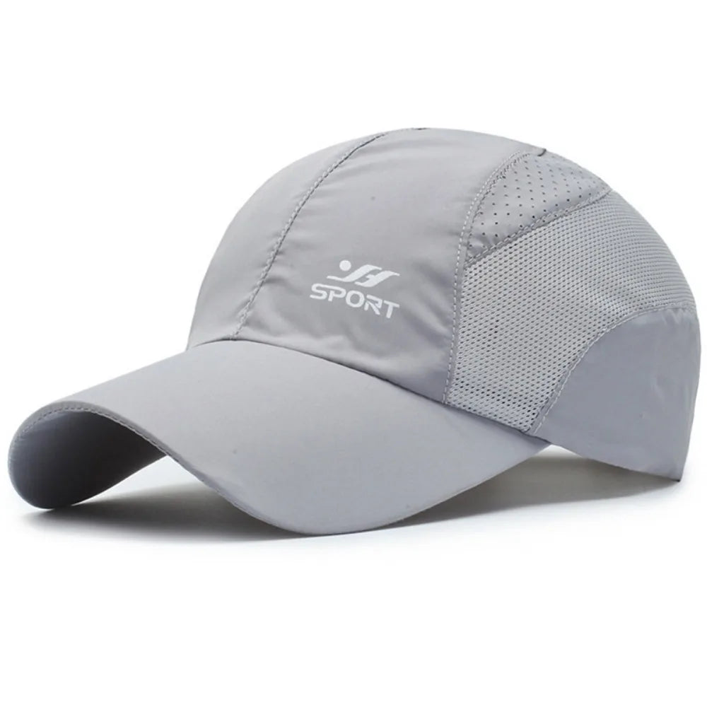 Quick-Dry Sports Cap | Breathable Mesh Running Hat for Men & Women