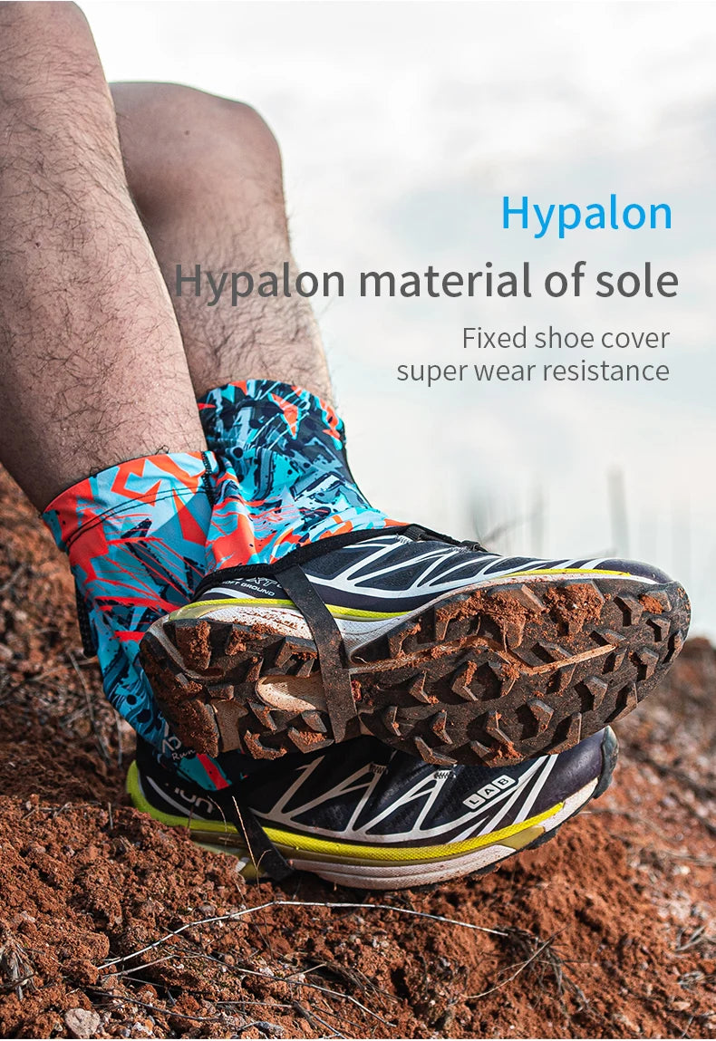 AONIJIE E4417 Trail Running Gaiters – Sandproof Protective Shoe Covers for Jogging & Hiking