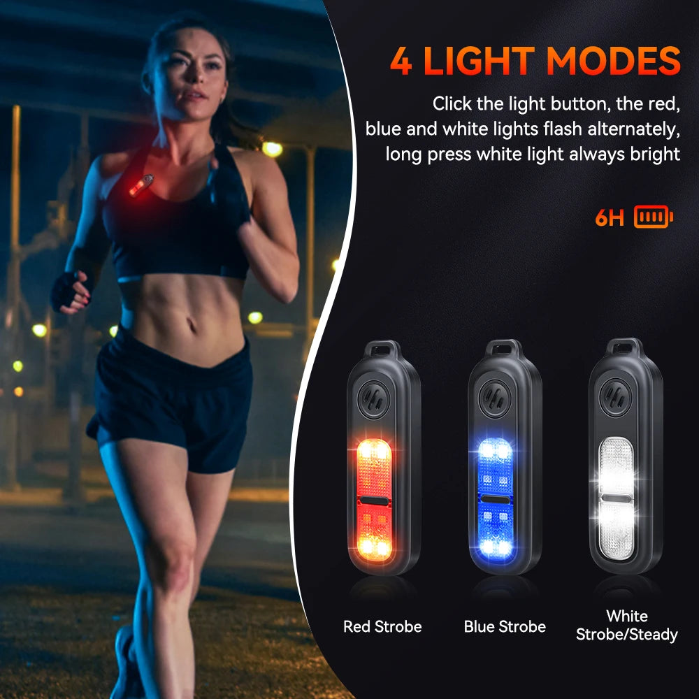 Awapow Personal Safety Alarm — 130dB Rechargeable Keychain with LED Light