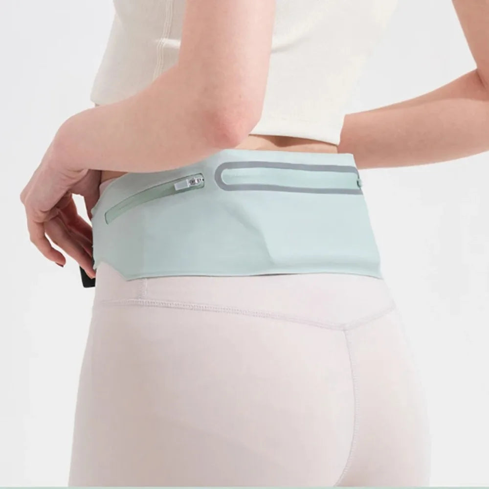 Running Belt Waist Pack – Adjustable Unisex Phone Holder & Fanny Pack for Gym, Trail & Outdoor Sports