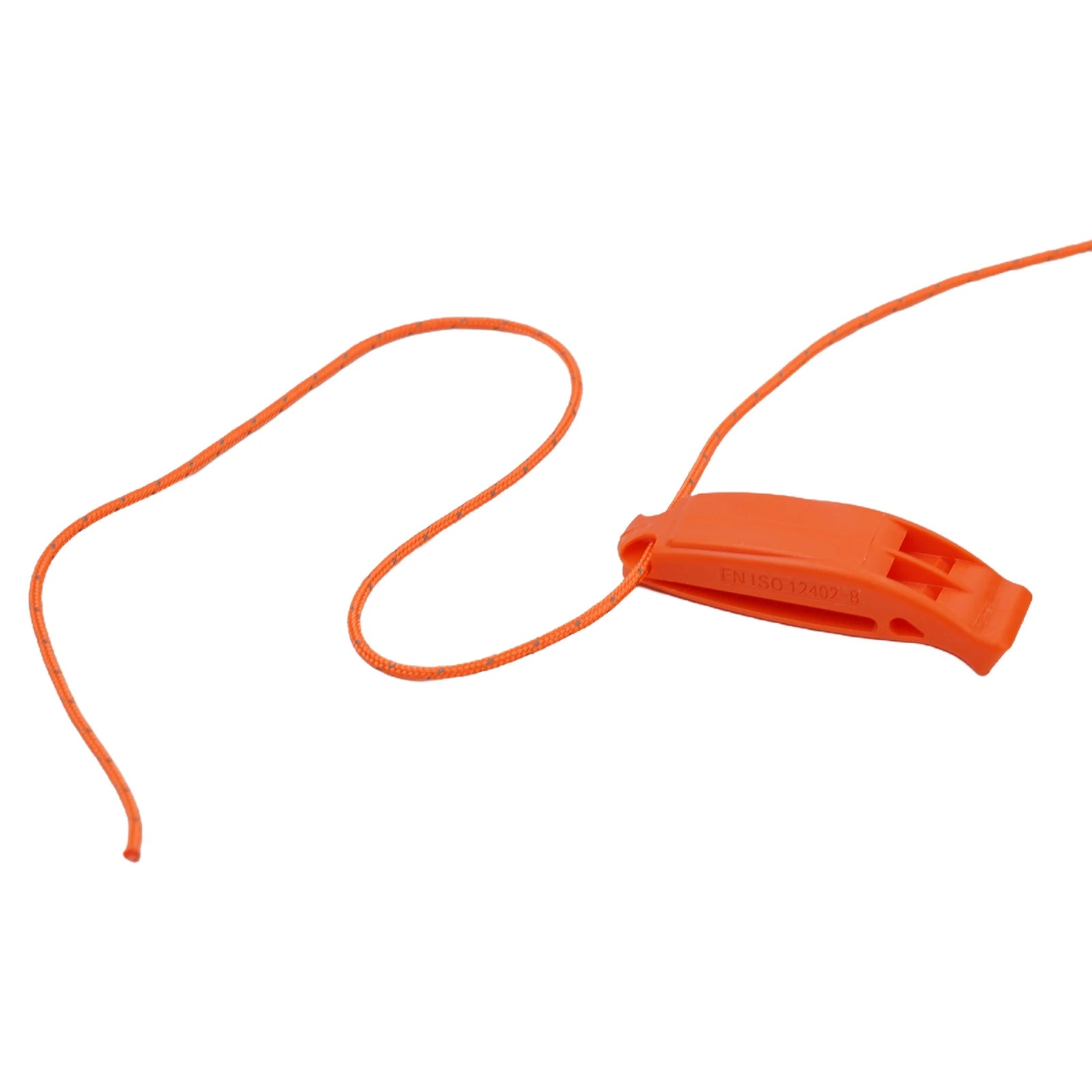 Dual-Frequency Safety Whistle – Pealess, Loud, Waterproof-Ready | Scuba Diving, Kayaking & Emergency Safety | Orange & Black