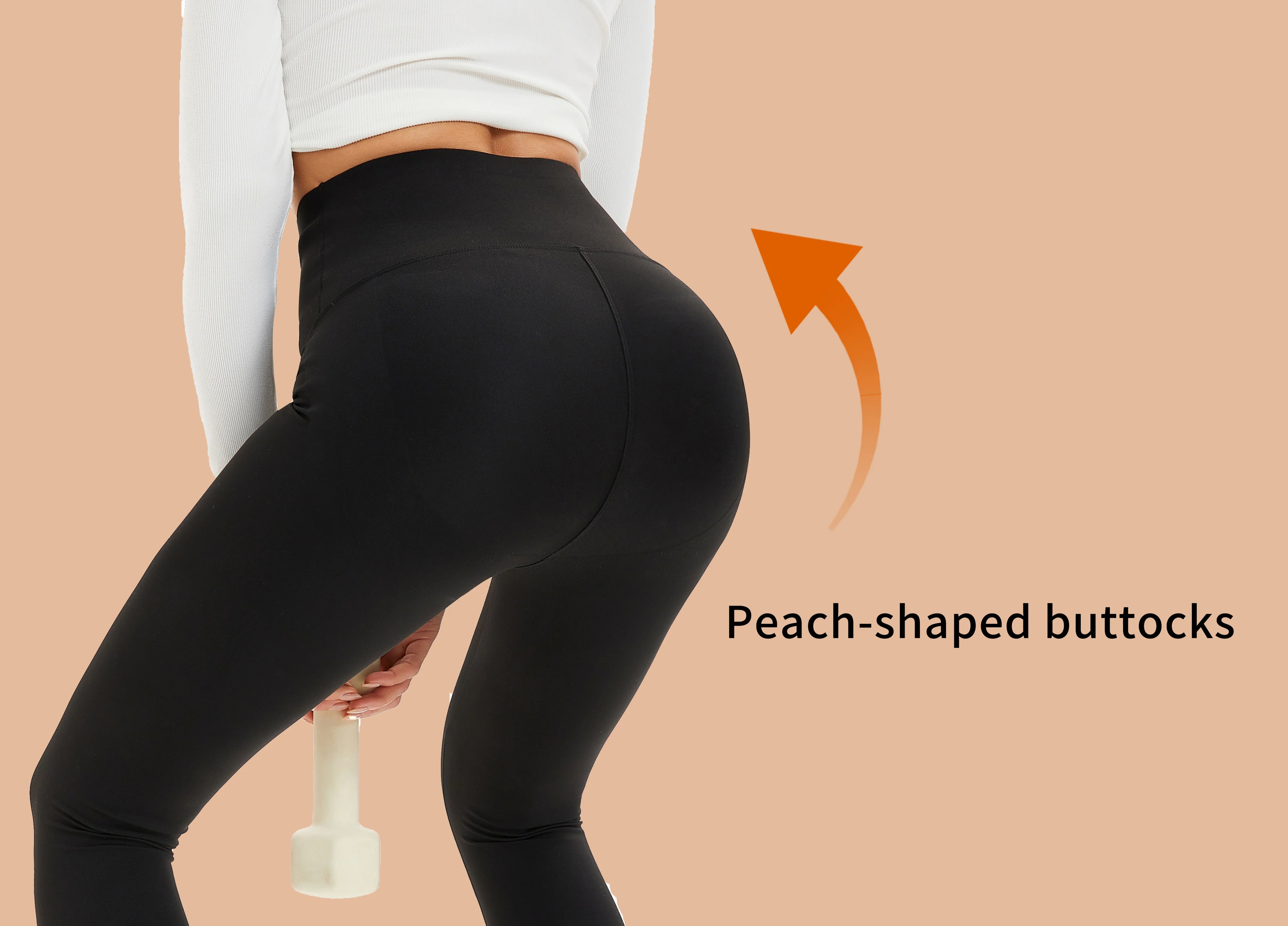 Women's Compression Apparel: Seamless High Rise, Slim-Fit, Lifting Workout Leggings / Rungear