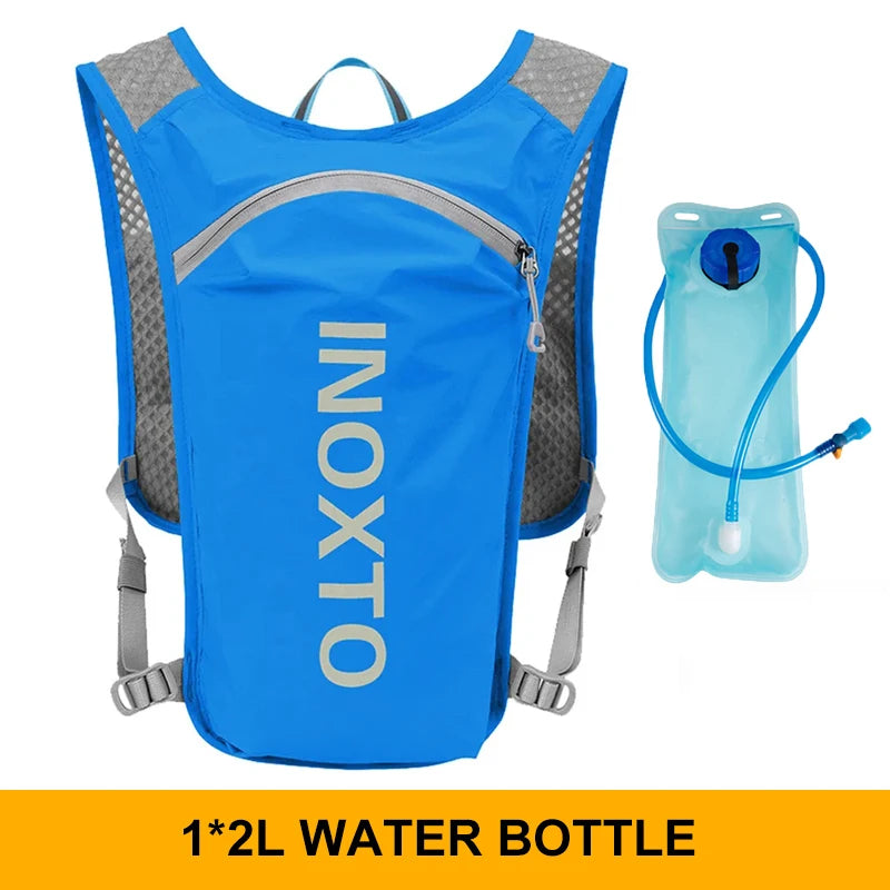 INOXTO 5L Breathable Hydration Vest – Lightweight Running & Cycling Backpack for Marathon & Hiking