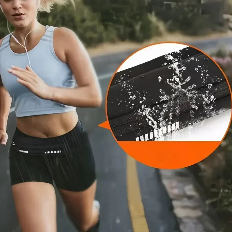 Sports Fitness Waterproof Running Waist Belt For Accessories