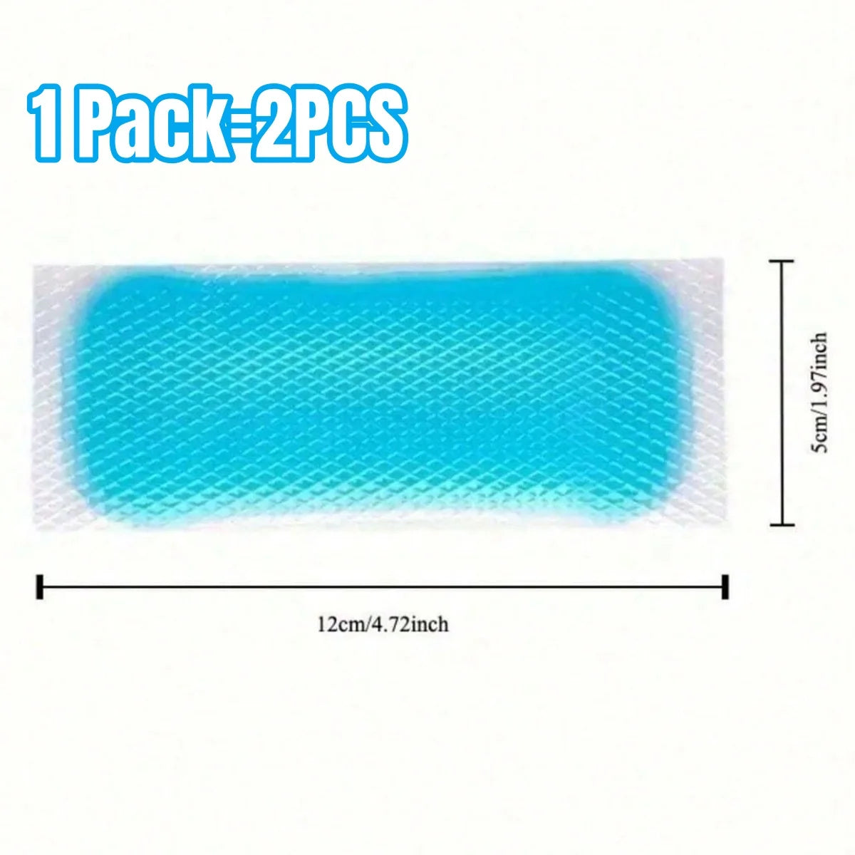 Cooling Gel Patches – Instant Physical Cooling Sheets for Fever, Heatstroke & Summer Relief | Adults & Kids