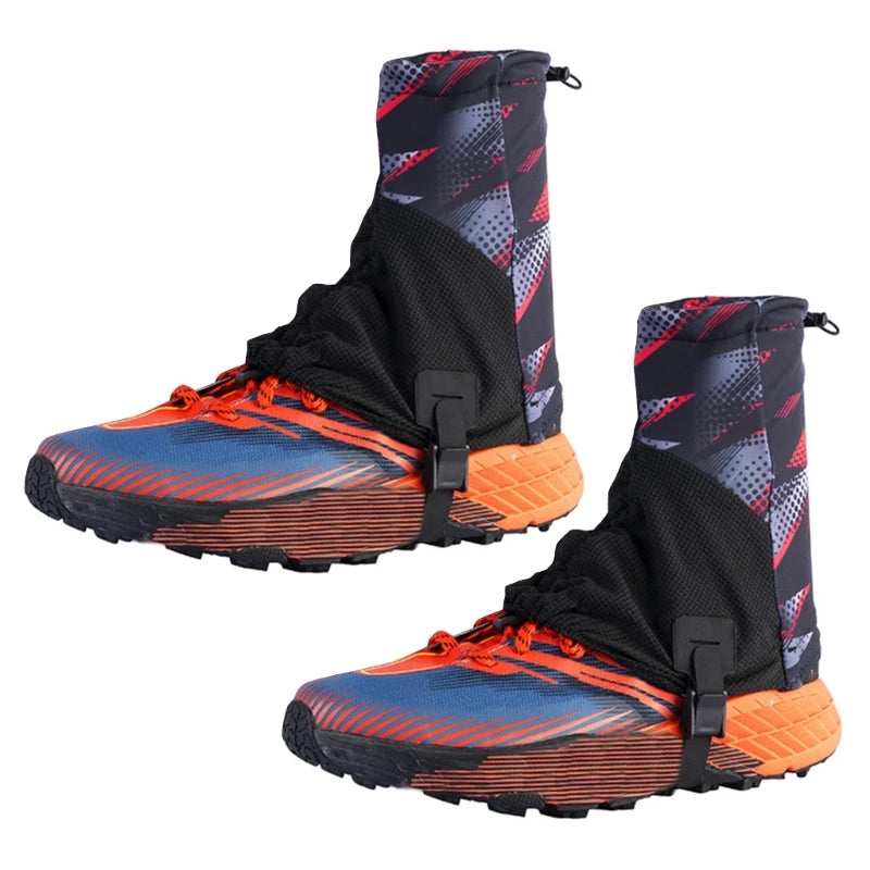 Low Ankle Trail Gaiters – Breathable Shoe Covers for Trail Running, Hiking & Mountaineering