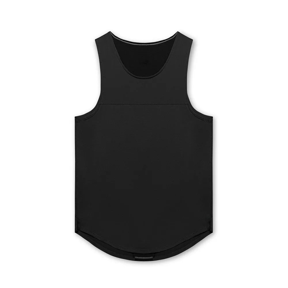 Men's Quick-Dry Apparel: Sleeveless, Breathable Mesh, Quick-Dry Workout Fitness Tank Top Singlet / Rungear