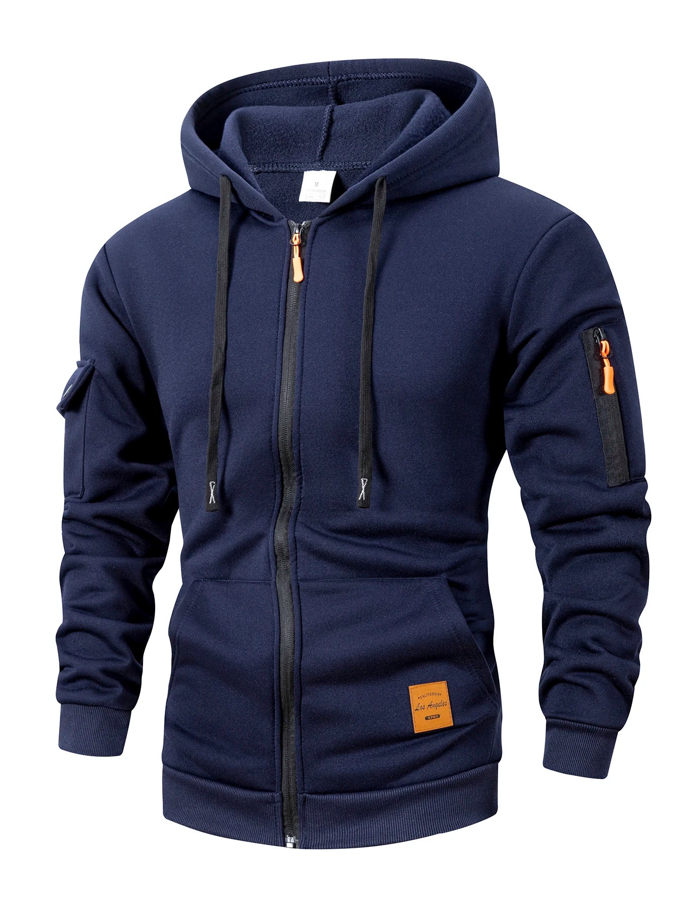 Men's Running Clothing: Hoodie With Kangaroo Pocket, Long Sleeved Sports Apparel S-XXL / Rungear