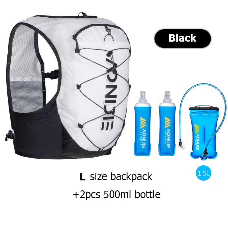 AONIJIE C9108S Lightweight Hydration Backpack – Running, Hiking & Marathon Water Bladder Pack