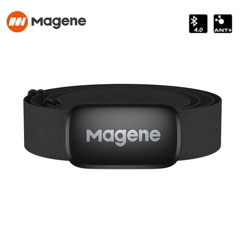 Teach Gear Accessories: Magene Mover H64 Heart Rate Sensor, Dual Mode ANT Bluetooth With Chest Strap, Wahoo Garmin Sports Monitor / Rungear