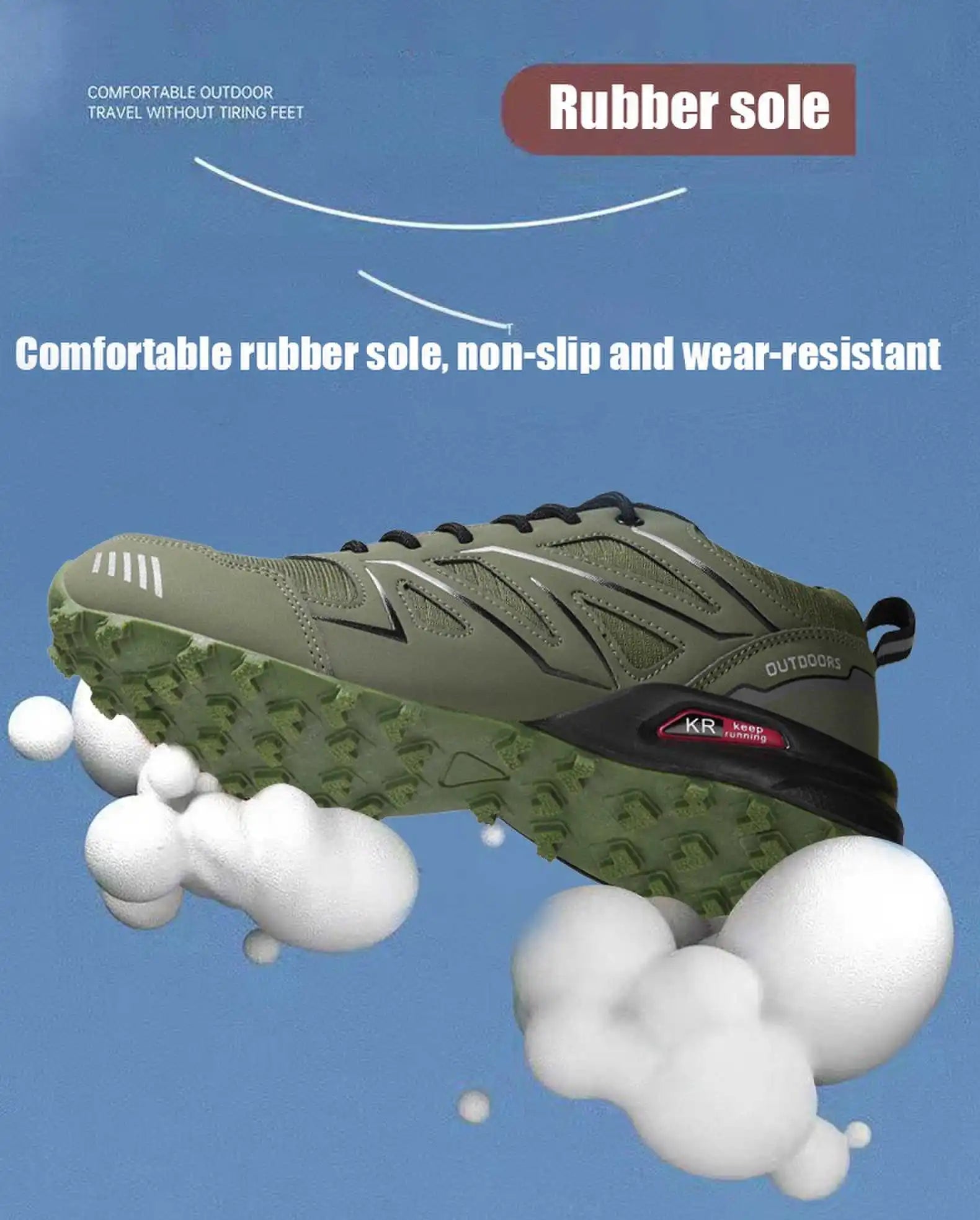 Hiking Shoe Gear: Men's Outdoor, Waterproof, Hiking, Walking Shoes / Rungear