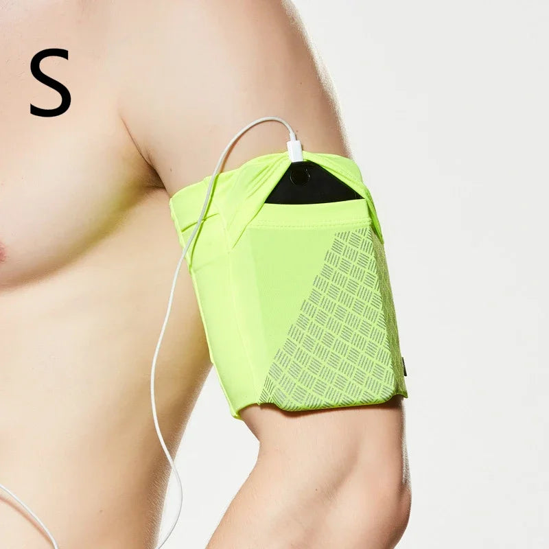 Running Arm Bag | Breathable Phone Holder for Phones up to 6.5" | Unisex Sport Armband