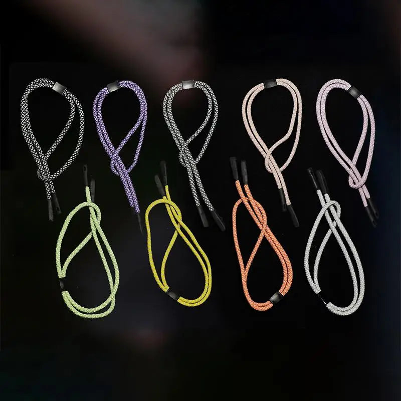Sports Eyewear Lanyard & Neck Cord | Non-Slip Adjustable Silicone Sunglasses Strap | RUNGEAR