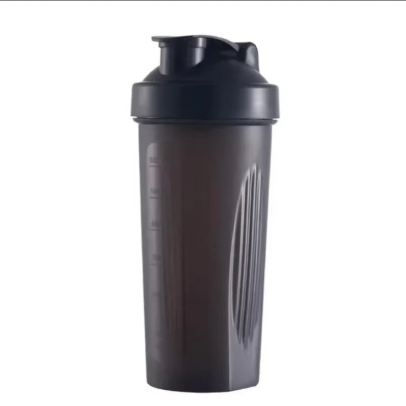 600ml Sports Protein Shaker Bottle – Lightweight Portable 20oz Plastic Shake Cup for Gym, Running & Fitness | RUNGEAR
