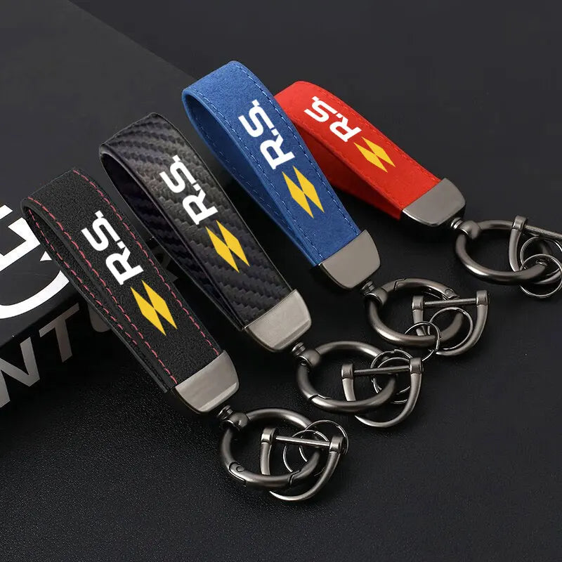 Key Accessories Gear: Durable Ring Key Chain with Holder Horseshoe / Rungear