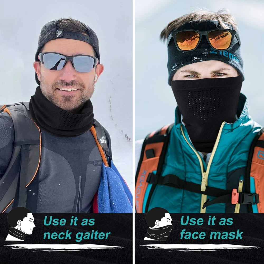 Winter Hat Accessories: Unisex, Cold Weather, Windproof, Bandana Face Cover Mask for Sports Cycling Snowboard Hiking / Rungear