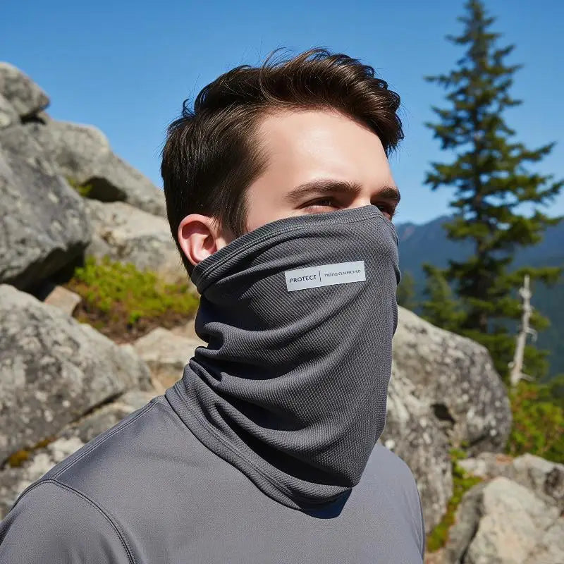 Running Gaiter Accessories: Windproof UV Protection Neck Gaiter Face Mask / Rungear